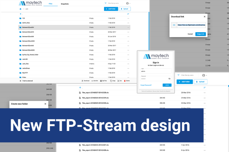 FTP-Stream design