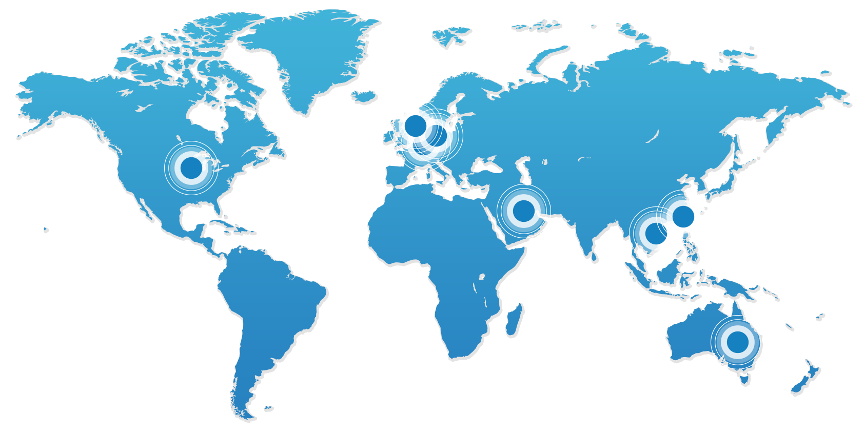 Data Centres' Map