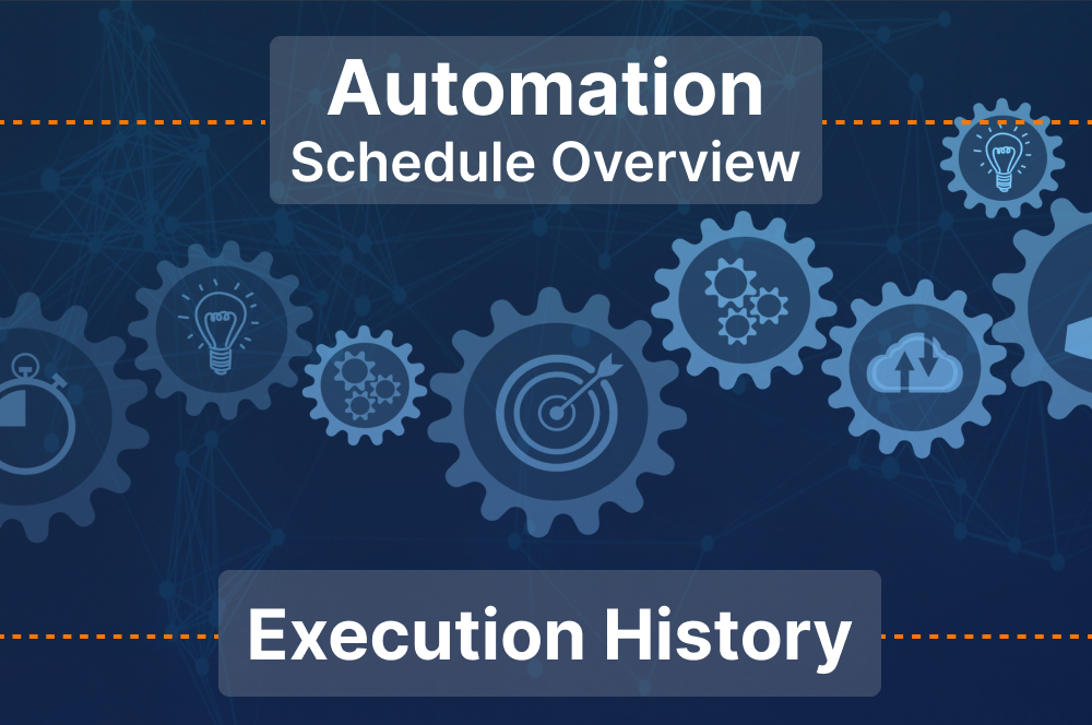 Quatrix automation schedule overview